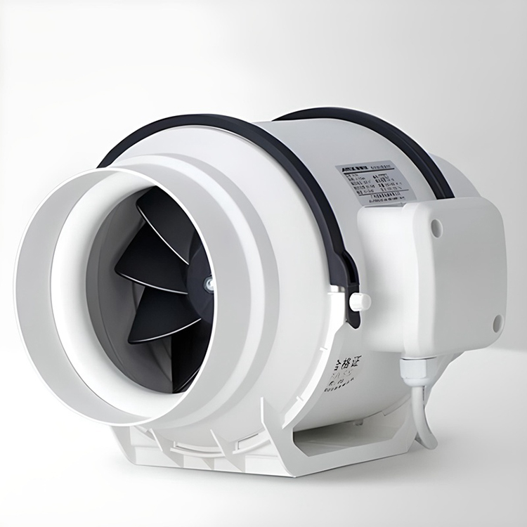 Commercial Ventilation Mixed Flow Duct Fan D100-D315